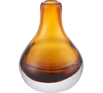 Ваза Gipfel ACORN 14x10 см. Материал: стекло. Цвет: коричневый 43186