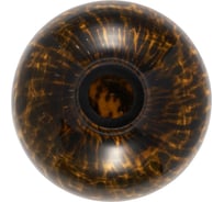 Ваза Gipfel LAVA 23x16 см. Материал: стекло. Цвет: коричневый 43179