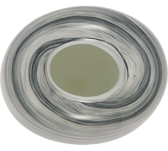 Ваза Gipfel MARBLE 18x11 см. Материал: стекло. Цвет: белый 43170