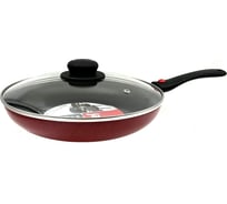 Сковорода JARKO Blaze 28см со стеклянной крышкой Jbze-128-11*