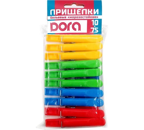 Прищепки особопрочные Dora 20шт 2008-001 1