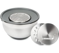 Миска Attribute GRATE IT 3 л с крышкой 3 терки ASG003