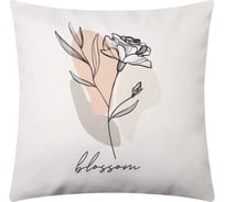 Наволочка декоративная Этель Blossom, 40x40 см, 100% хлопок 10217009