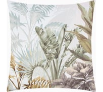 Чехол на подушку Этель Тропический сад 45x45 см, 100% п/э, велюр 10068671