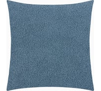 Чехол на подушку Этель Boucle 43x43 см, синий, 100% п/э 10101058