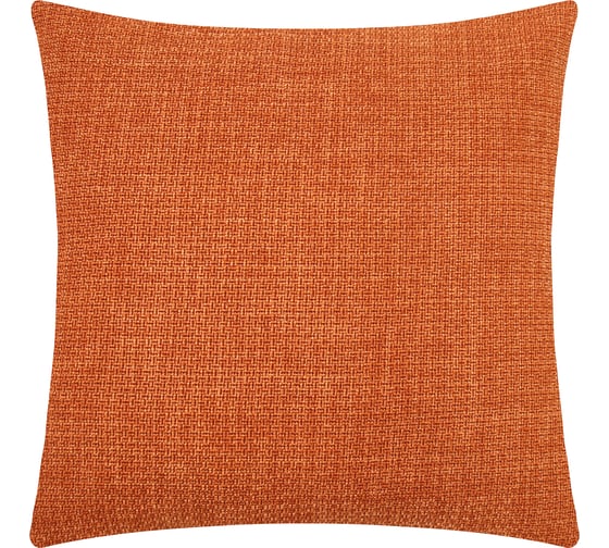 Чехол на подушку Этель Style 45x45 см, терракотовый, 100% полиэстер 10086238 1