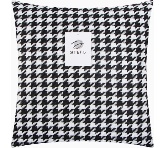 Чехол на подушку Этель Trend 43x43 см, черный, 100 % полиэстер 10086118