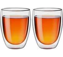 Набор бокалов с двойными стенками APOLLO "Mate" 350 мл 2 пр. MTE-350