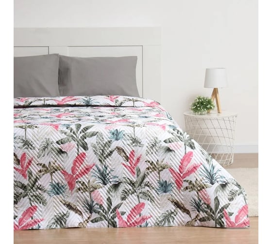 Покрывало Экономь и Я евро макси Тропики 240x205±5 см, 100% полиэстер, 190 г/кв.м 10200718 1