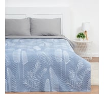 Покрывало Экономь и Я евро макси Перья 240x210±5 см, 100% полиэстер, 190 г/кв.м 7581123