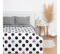 Покрывало LoveLife 1.5 спальное Hello 150x210±5 см, микрофайбер, 100% полиэстер 7357910