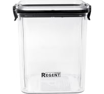 Контейнер для сыпучих продуктов пластик 0,95л. Linea Desco Regent inox 93-DE-CA-30-950