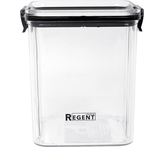 Контейнер для сыпучих продуктов пластик 0,95л. Linea Desco Regent inox 93-DE-CA-30-950