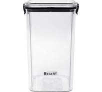Контейнер для сыпучих продуктов пластик 1,3л. Linea Desco Regent inox 93-DE-CA-30-1300