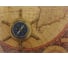Коврик FORA придверный, грязезащитный, фотопринт Компас, 40x60 cм FOR-DOOR16 1