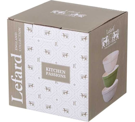 Набор салатников Lefard KITCHEN PASSION 3 ШТ 14 см 424-076
