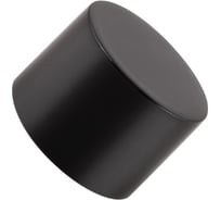 Заглушка ООО АС Март D19, закругленная, черная 4812634085683
