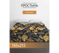 Простыня ООО «Текстильная компания «Русский Дом» 1161-1 Монстера (20с259), 150*215/150 РД-00000763