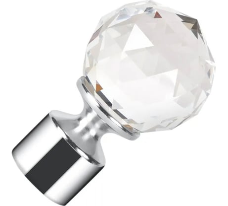 Наконечник ООО АС Март D16, Кристалл, хром 4812634007234