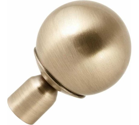 Наконечник ООО АС Март D16, Шар простой, сатин 4812634007302