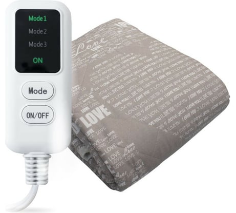 Электропростынь EcoSapiens Sofy квадраты, 150х120 см S276