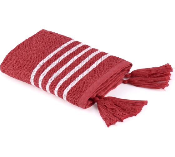 Полотенце для ванной Moroshka Maritime red 30х50 см xx006-56
