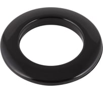 Люверс пластиковый ООО АС Март D35, черный, цвет №24 (упаковка 10 шт) 4812634014232