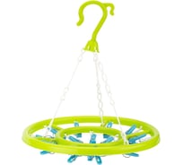 Вешалка ROZENBAL 16 прищепок пластик, набор 2 шт. R102743/2