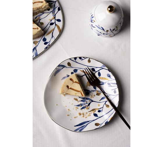 Тарелка BILLIBARRI Premium Collection, фарфор, 21 см 806838858221