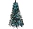 Ель CRYSTAL TREES Габи заснеженная с вплетенной гирляндой, 210 см KP3221SL 1