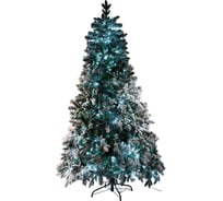Ель CRYSTAL TREES Габи заснеженная с вплетенной гирляндой, 180 см KP3218SL