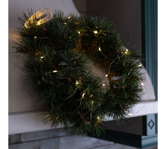 Еловый венок NEON-NIGHT диам. 30 см 307-151