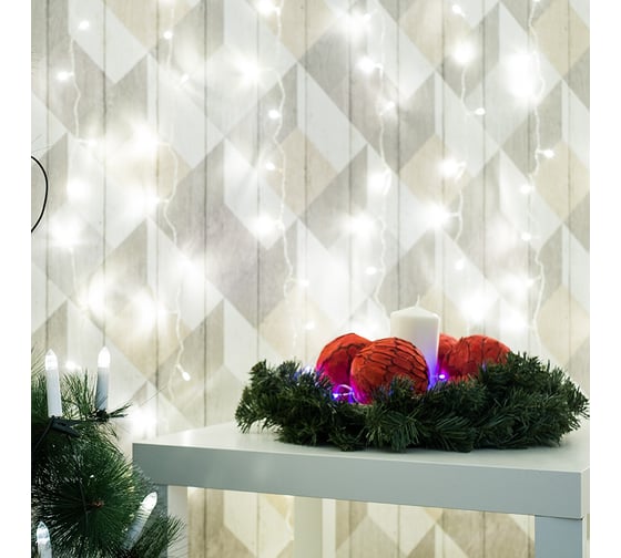 Еловый венок NEON-NIGHT диам. 90 см ПВХ 307-145