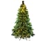 Ель CRYSTAL TREES Власта зеленая с вплетенной гирляндой, 210 см KP6021 3