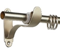 Карниз металлический ООО АС Март Прайм D16Г, антик, 2,4 м, в упаковке 4812634118442