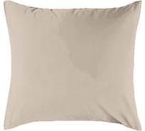 Наволочка Primavelle 70x70 см сатин на молнии серо-бежевый 113310202-сг2/10