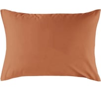 Наволочка Primavelle 70x70 см сатин на молнии терракот 113310202-сг44