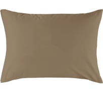 Наволочка Primavelle 52x74 см сатин с клапаном шоколад 113310210-сг06