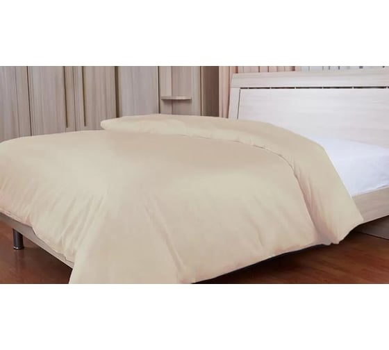Пододеяльник на молнии Primavelle 145x210 см, сатин, кремовый 136315102-сг11 1