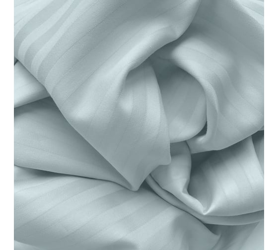 Простыня на резинке Primavelle 140x200, дамаст-сатин, голубой 114311405-crD18