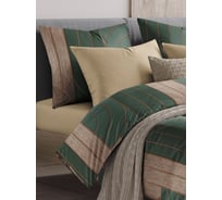 Комплект постельного белья Guten Morgen поплин, рис.1128, Malawi 1.5 спальный, с наволочками 70x70 см БП-1128-143-150-70