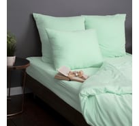 Набор из 2-х наволочек KUPU-KUPU VIOLETT 70x70 см, трикотаж, ментол KНV-77/ментол