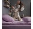 Простыня на резинке KUPU-KUPU VIOLETT 200x200x25 см, трикотажная, сиреневый KPV-200/сиреневый 3