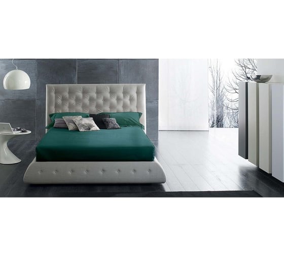 Простыня на резинке Primavelle 180x200 см, сатин, бирюзовый 114311407-cr45 1