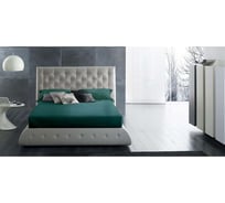 Простыня на резинке Primavelle 160x200 см, сатин, бирюзовый 114911406-сг45