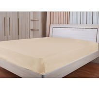 Простыня на резинке Primavelle 140x200 см, сатин, кремовый 114311405-cr011