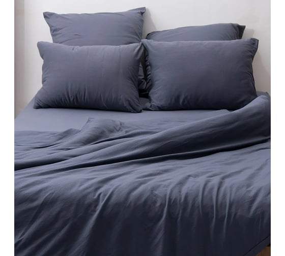 Пододеяльник KUPU-KUPU VIOLETT 172x205, трикотаж, графит KPМ-18графит