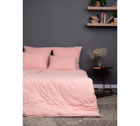 Пододеяльник KUPU-KUPU VIOLETT 172x205, трикотаж, розовый KPV-18/розовый
