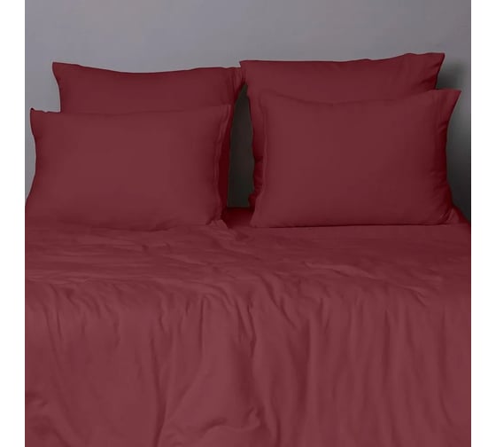 Пододеяльник KUPU-KUPU VIOLETT 172x205, трикотаж, марсала KPМ-18марсала