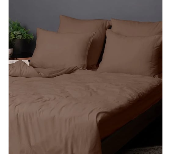 Пододеяльник KUPU-KUPU VIOLETT 220x200, трикотаж, мокко KPМ-22мокко